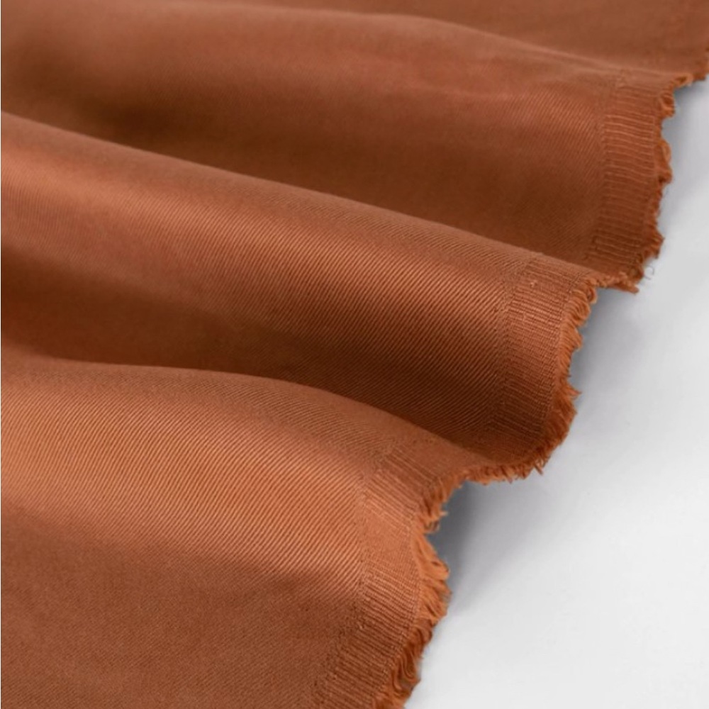 Blackbird Fabrics Tencel Twill in Copper. 2 pieces 2m and 0.8m